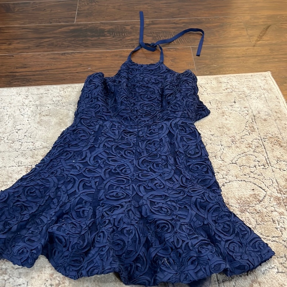 BCBG Navy Formal Dress